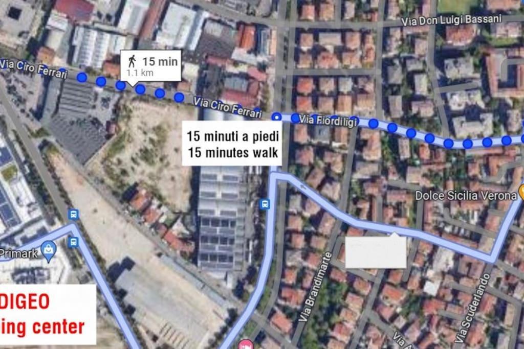 Casa Romeo Vinitaly - Free Parking - Wifi Apartman Verona Kültér fotó